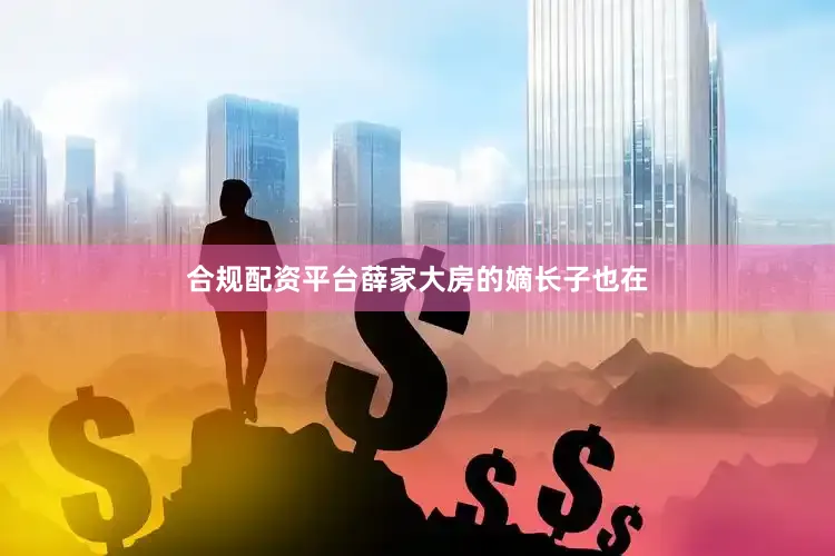 合规配资平台薛家大房的嫡长子也在